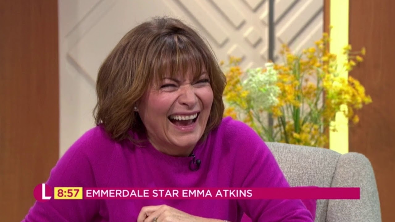 Emma Atkins on Lorraine Part 1