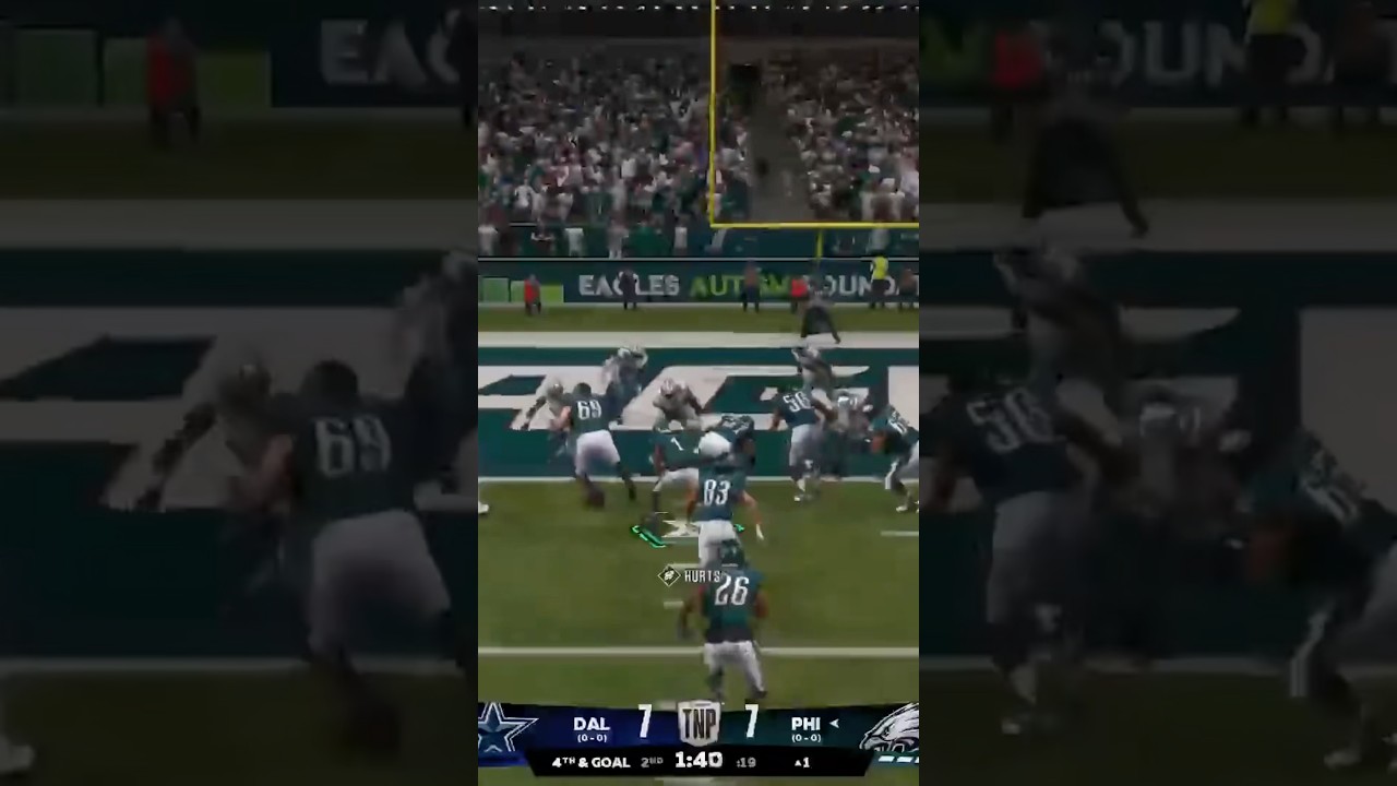 Tush Push #nfl #игры #xbox #ps5 #youtubeshorts #madden26 #youtube #шорты #pcgaming