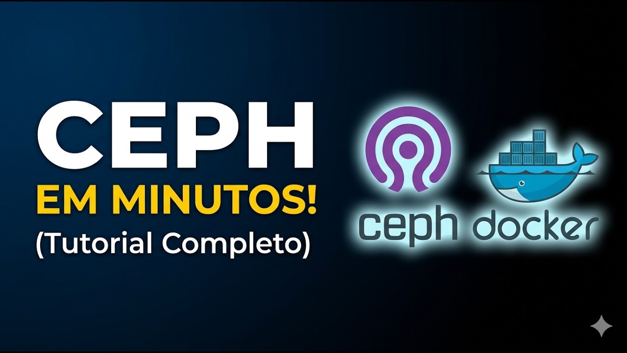 Ceph Storage: A forma mais moderna de instalar via cephadm (Docker)