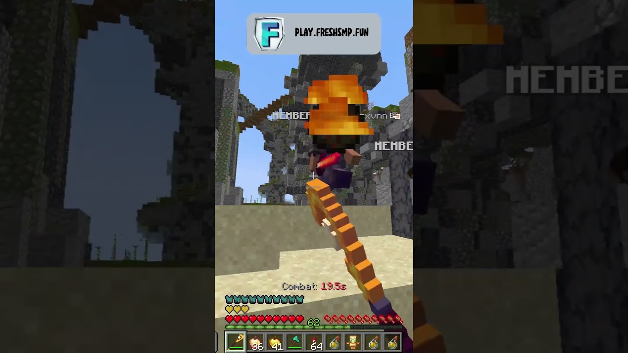 Easy kill on the FreshSMP! #fight #fun #freshsmp #server #minecraft #joinnow