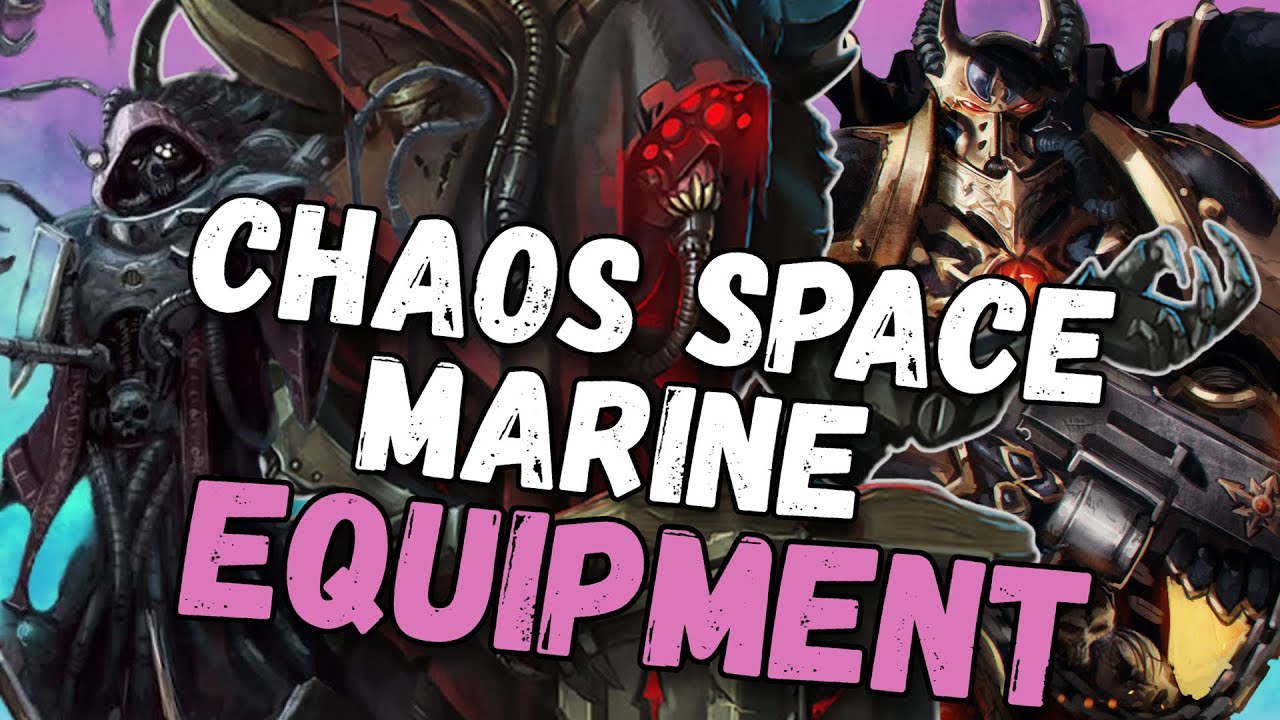 How do Chaos Space Marines get Armor and Weapons? Warhammer 40k Lore | Uncle Sam