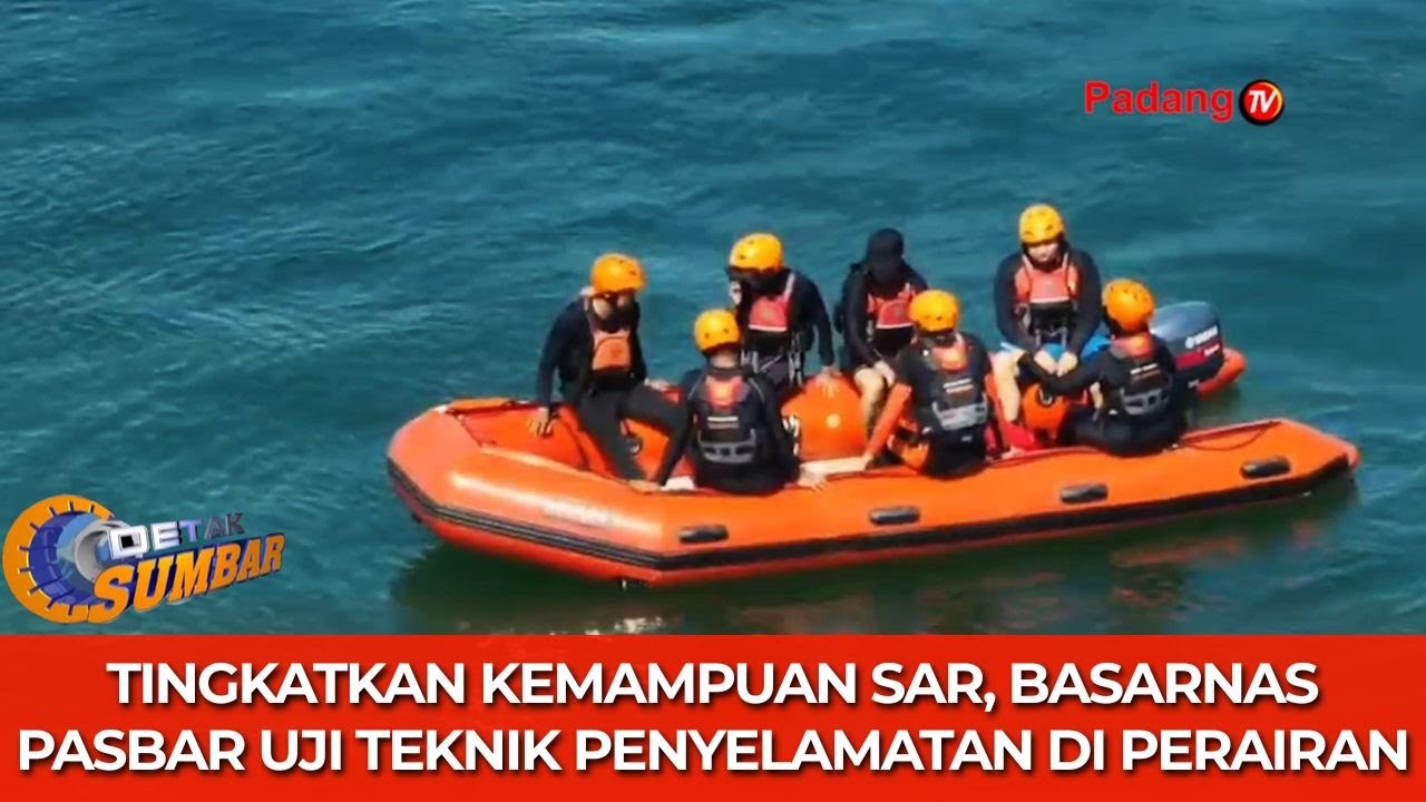 Basarnas Pasaman Barat Gelar Latihan Water Rescue di Pantai Sasak, Tingkatkan Kesiapsiagaan SAR