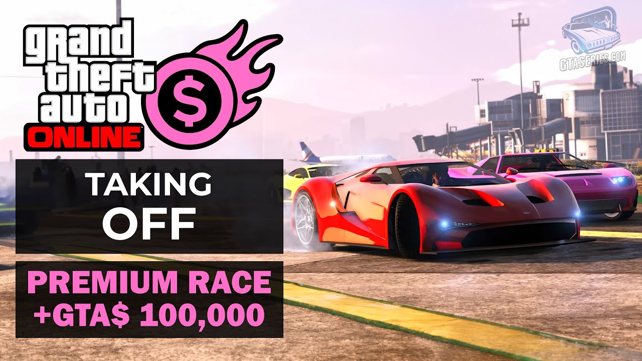 GTA Online Premium Race - Taking Off