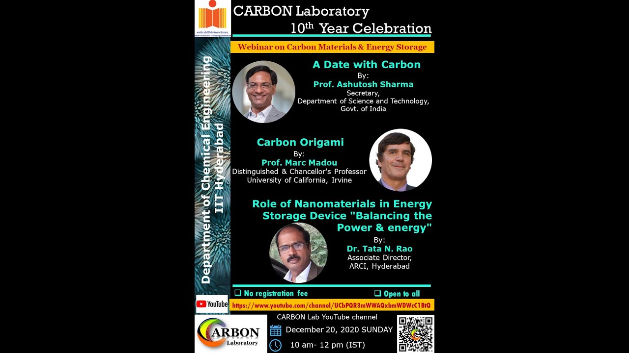 CARBON Lab 10th Year Celebration_Webinar 1