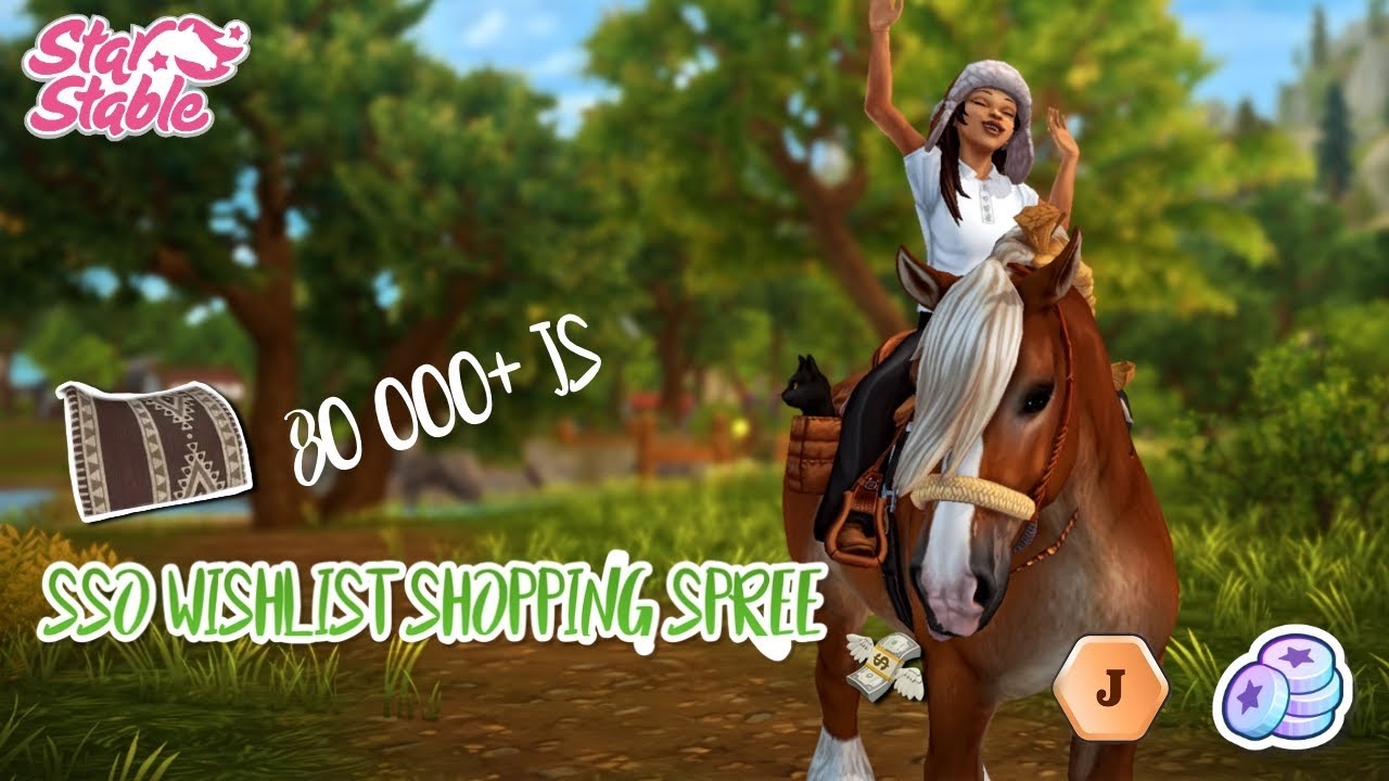 NAKUPOVAČKA M&Eacute;HO SSO WISHLISTU 1/2 💗 | STAR STABLE ONLINE | SSO CZ/SK
