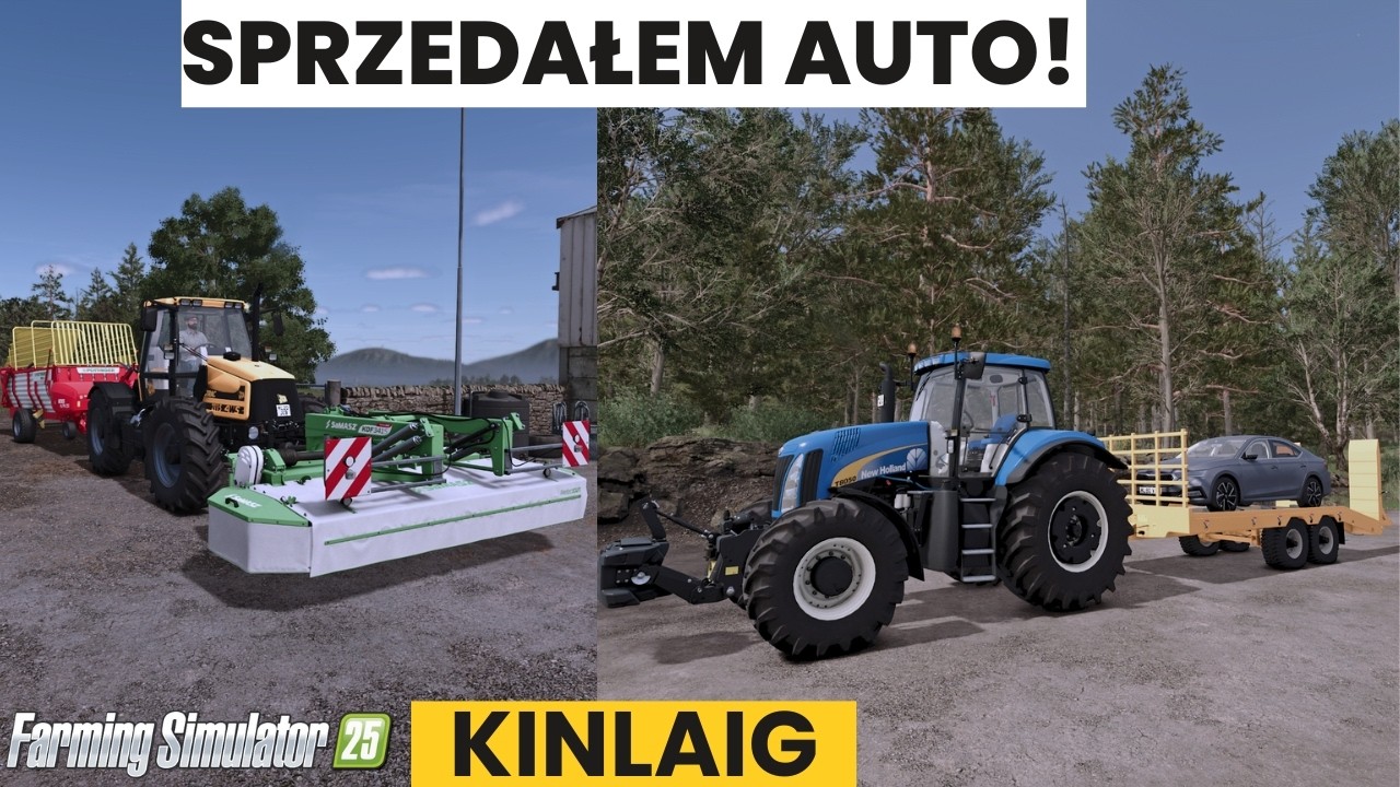 Kinlag  Sprzedałem auto! Czas na prawdziwe rolnictwo 🚜💪 Farming Simulator 2025