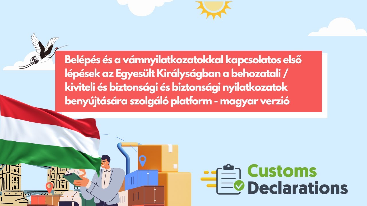 Bel&eacute;p&eacute;s &eacute;s első l&eacute;p&eacute;sek: V&aacute;mnyilatkozatok UK Platform a nyilatkozatok beny&uacute;jt&aacute;s&aacute;ra