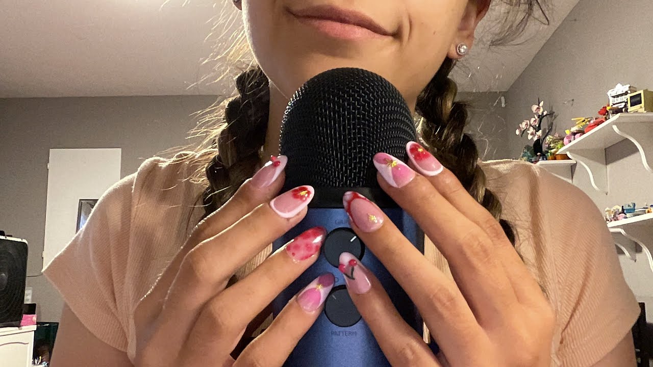 ASMR Tapping and Scratching on Blue Yeti Microphone! - No Talking