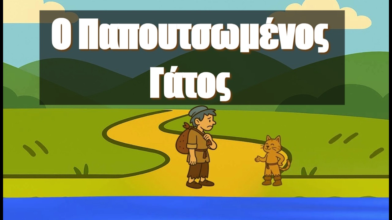 🐱 Ο Παπουτσωμένος Γάτος | Παιδικό Παραμύθι στα Ελληνικά