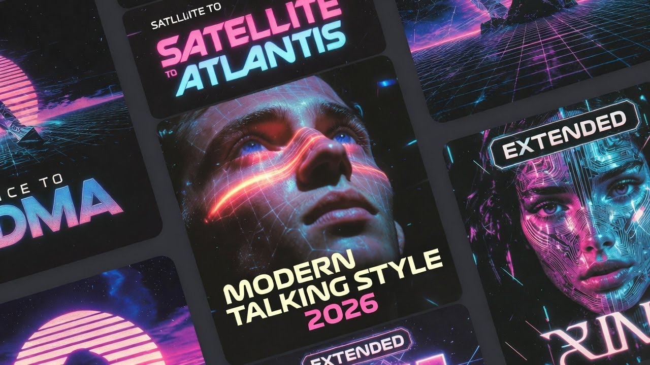 Satellite to Atlantis🔥Modern Talking Style 2026 | Extended Eurodance Hit
