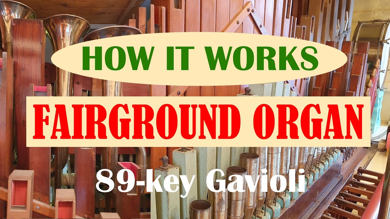 How It Works... Mechanical GAVIOLI FAIRGROUND ORGAN from 1905 ex Day's Gallopers with Nick Williams