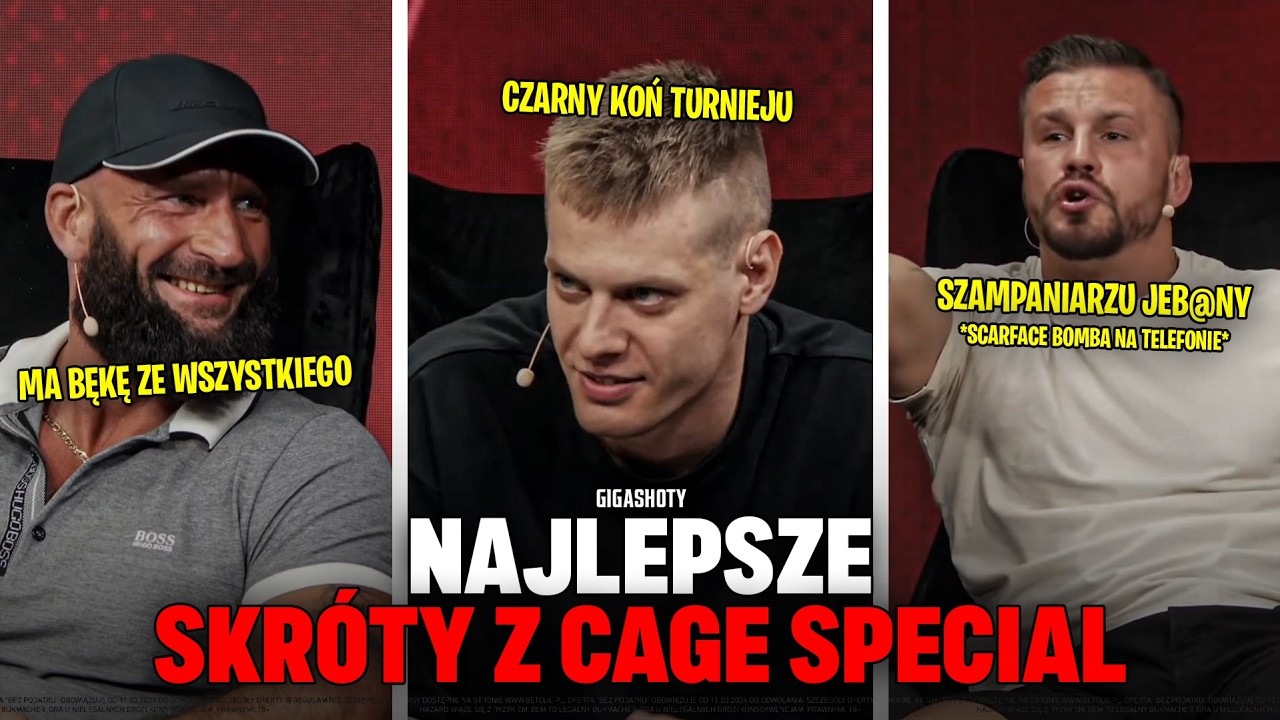 FAME 22 CAGE Special: TAAZY, CRAZY, DIABLO, ALAN (NAJLEPSZE SKRÓTY)