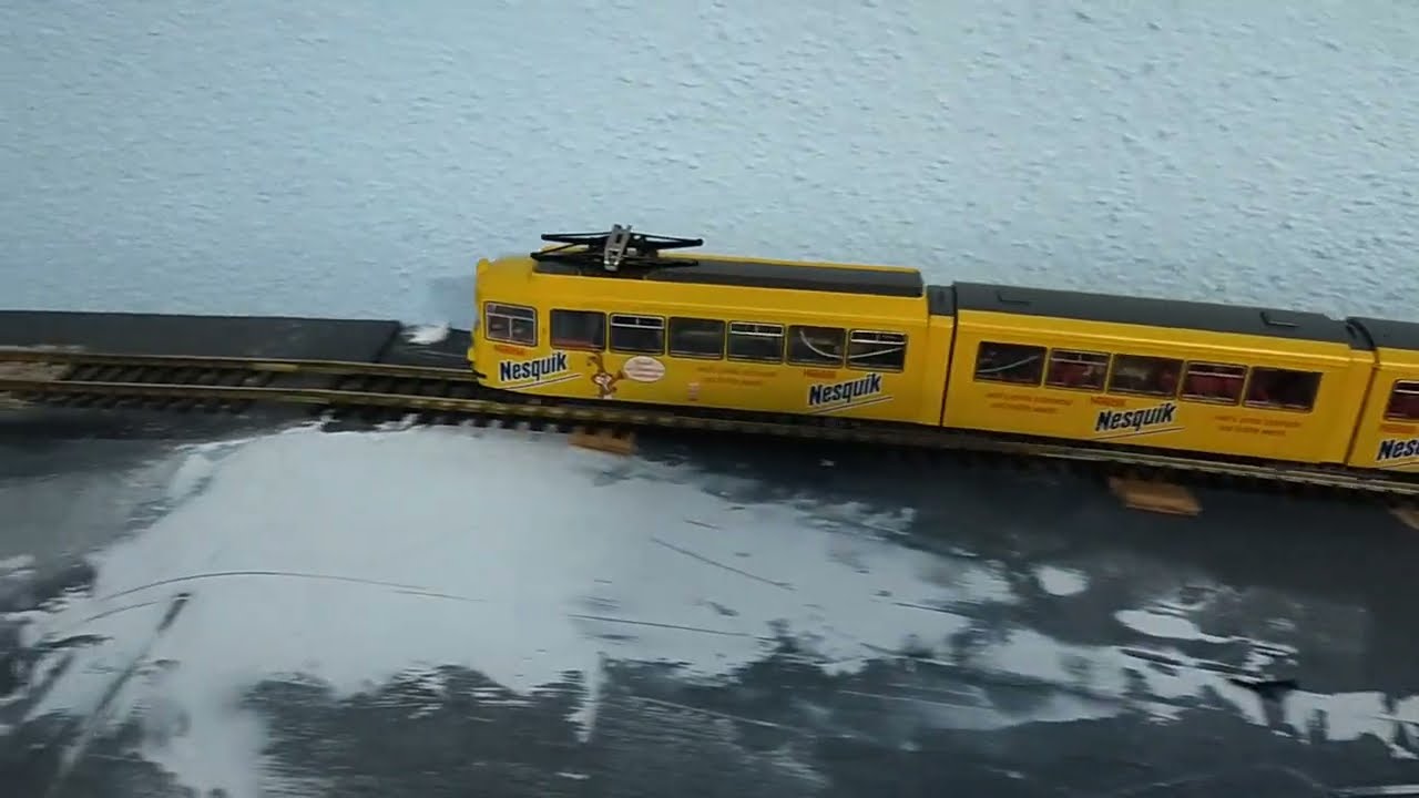 Testfahrt Modellbahn Stra&szlig;enbahn mit ESU Loksound