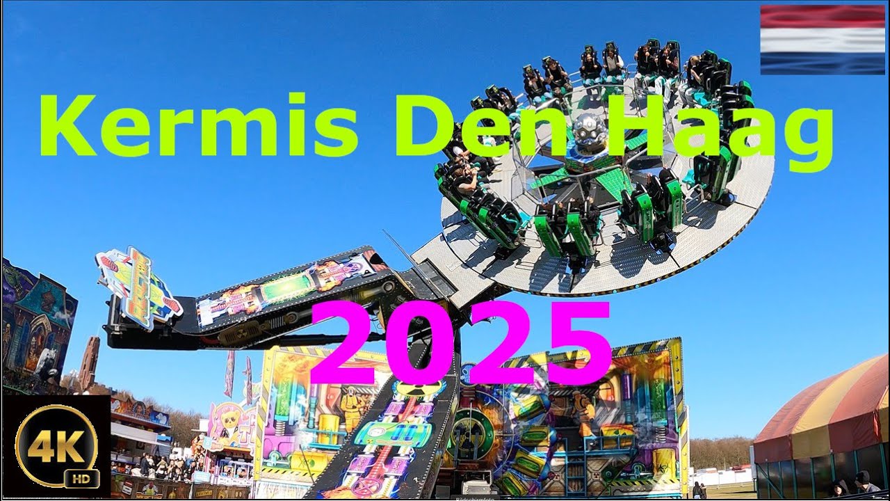 Kermis 🎡Den Haag🇳🇱🩵 2025  4K