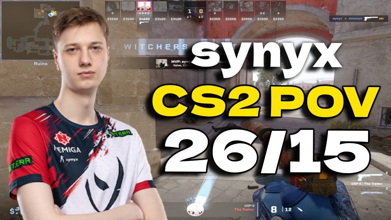 CS2 POV Witchers synyx (26/15) vs Metizsport (Inferno) Betswap Winter Cup 2023 Grand final
