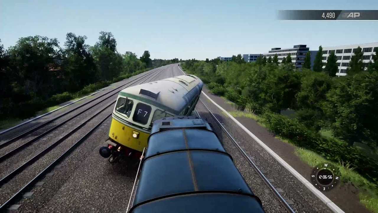 Train Sim World 2: Derailing turns into Train Surfing