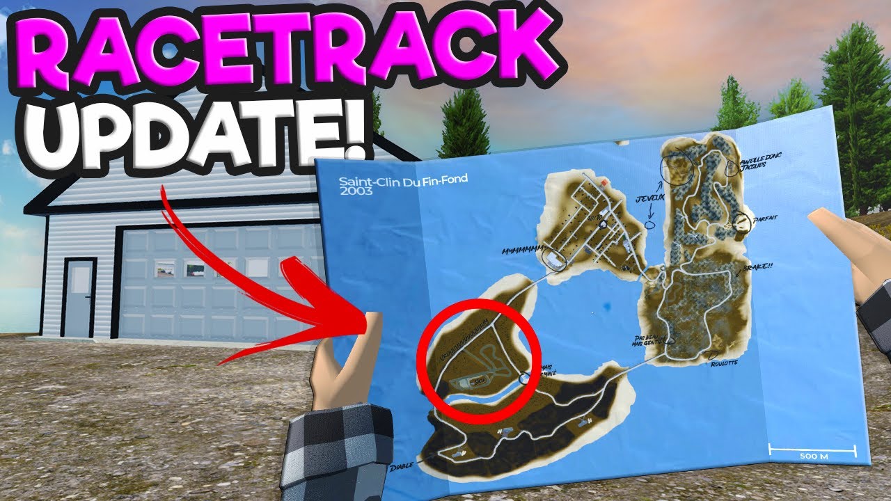 NEW UPDATE! Massive New Island Racetrack & Finishing the Garage! (Mon Bazou)