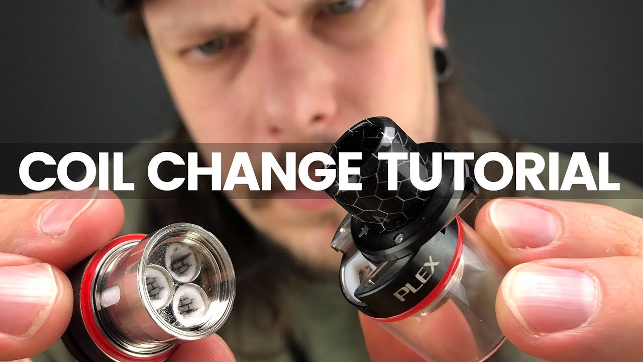 Innokin Plex Tank HOW TO CHANGE A COIL