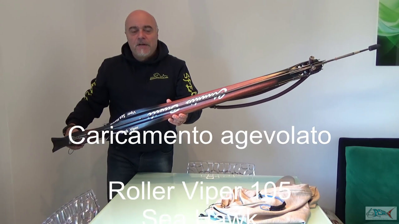 pescasub : Viper Sea Hawk 105 sistema di caricamento agevolato