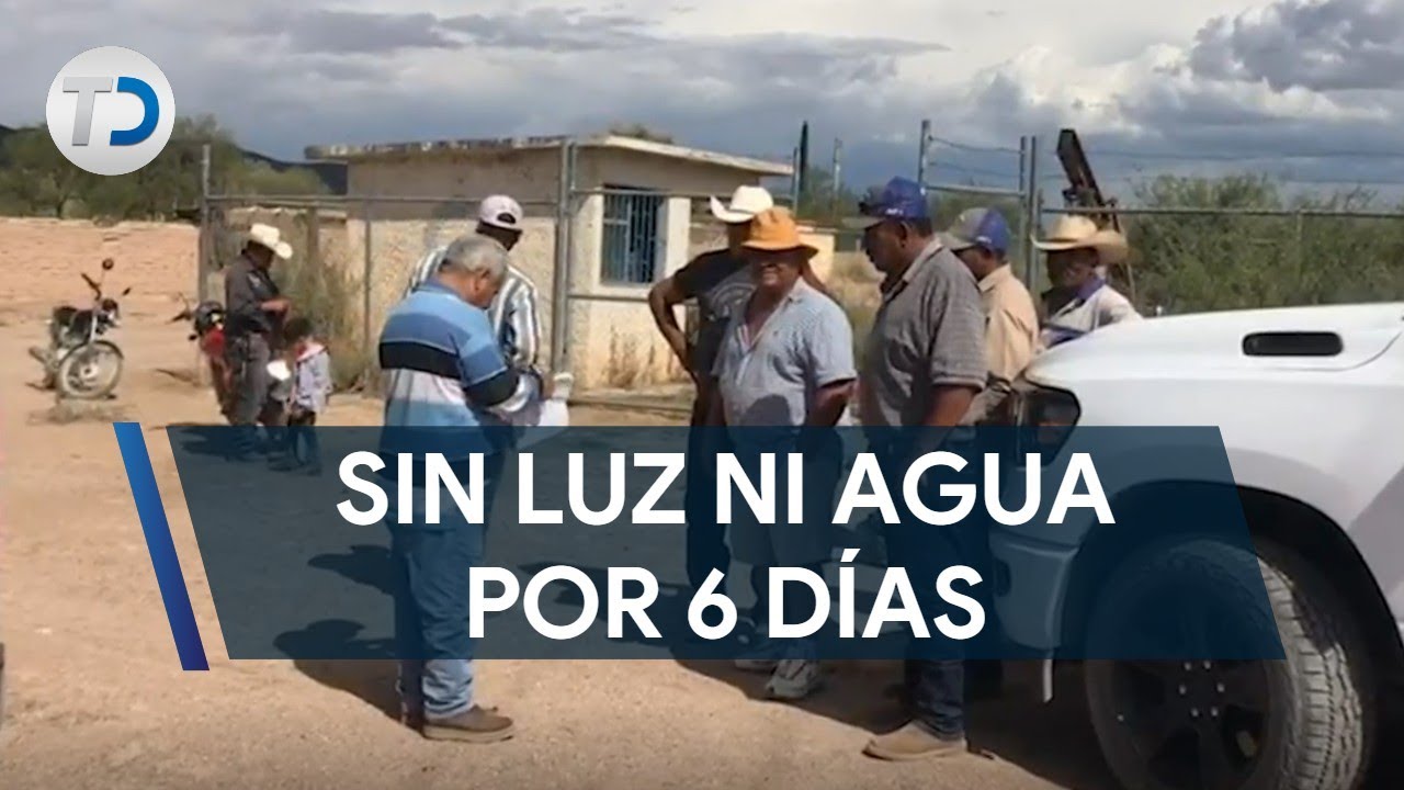 Ejido se quedó sin luz ni agua durante seis días debido a la explosión de un transformador en Viesca