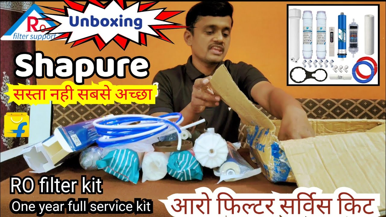 Shapure Ro Service Kit || best ro filter replacement kit || Ro water purifier service kit  