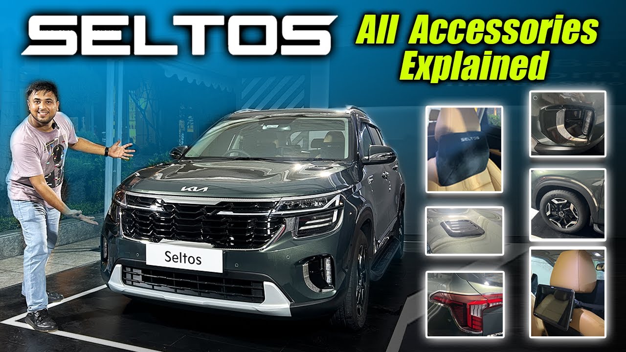 Kia SELTOS 2023 - All Accessories Updates - Launched at 10.89 Lakhs 🔥