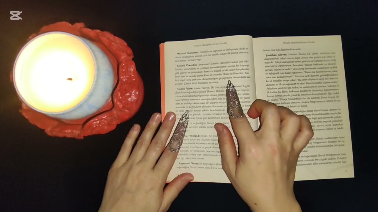 TÜRKÇE ASMR - En Beğendiğiniz Filozof Kim? /Felsefe Muhabbetleri 