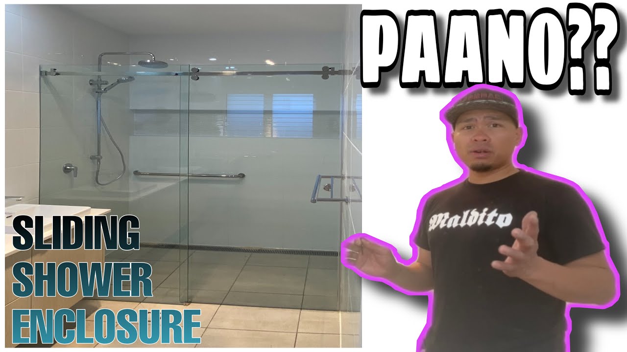 👉 PAANO MAG-INSTALL NG FRAMELESS SLIDING SHOWER ENCLOSURE