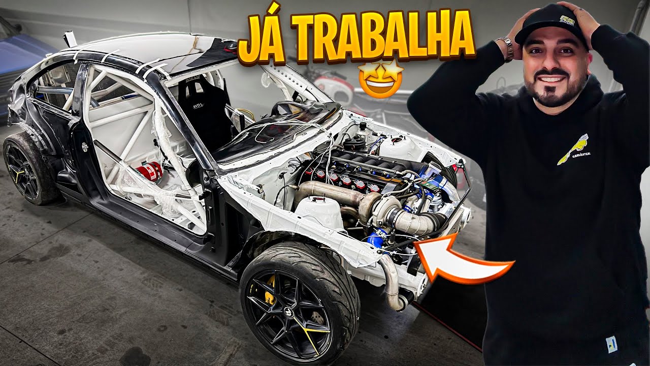 PRIMEIRA VEZ DESTE MOTOR A TRABALHAR !!!