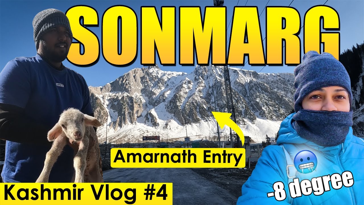 Kashmir Vlog 4 |  Sonmarg | Amarnath Caves | Sindhu River | Anithasampath Vlogs