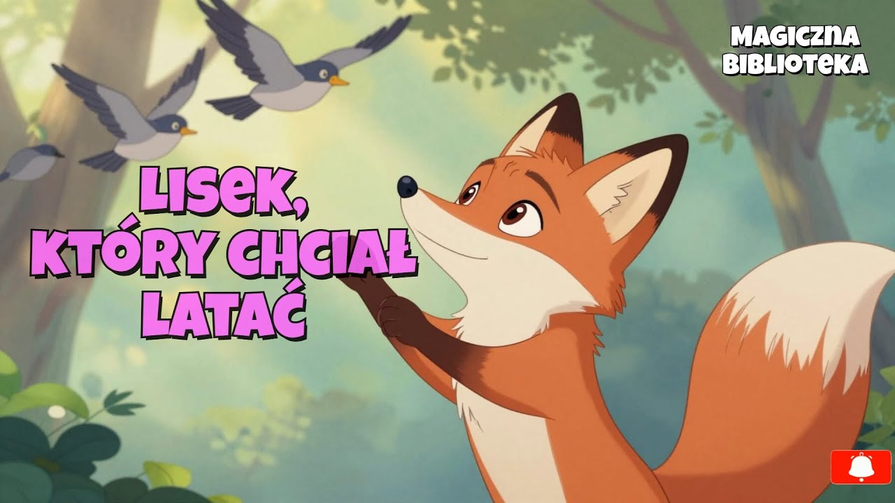 🪄Lisek, który chciał latać🪄- Bajka / Słuchowisko dla dzieci.