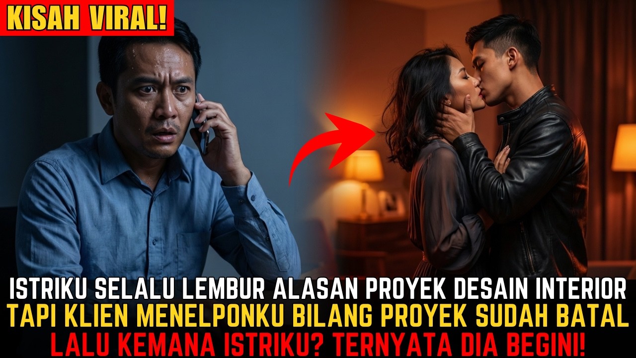 ISTRIKU BILANG LEMBUR KARENA PROYEK DESAIN! TAPI KLIEN MENELPONKU BILANG PROYEK SUDAH DIBATALKAN!