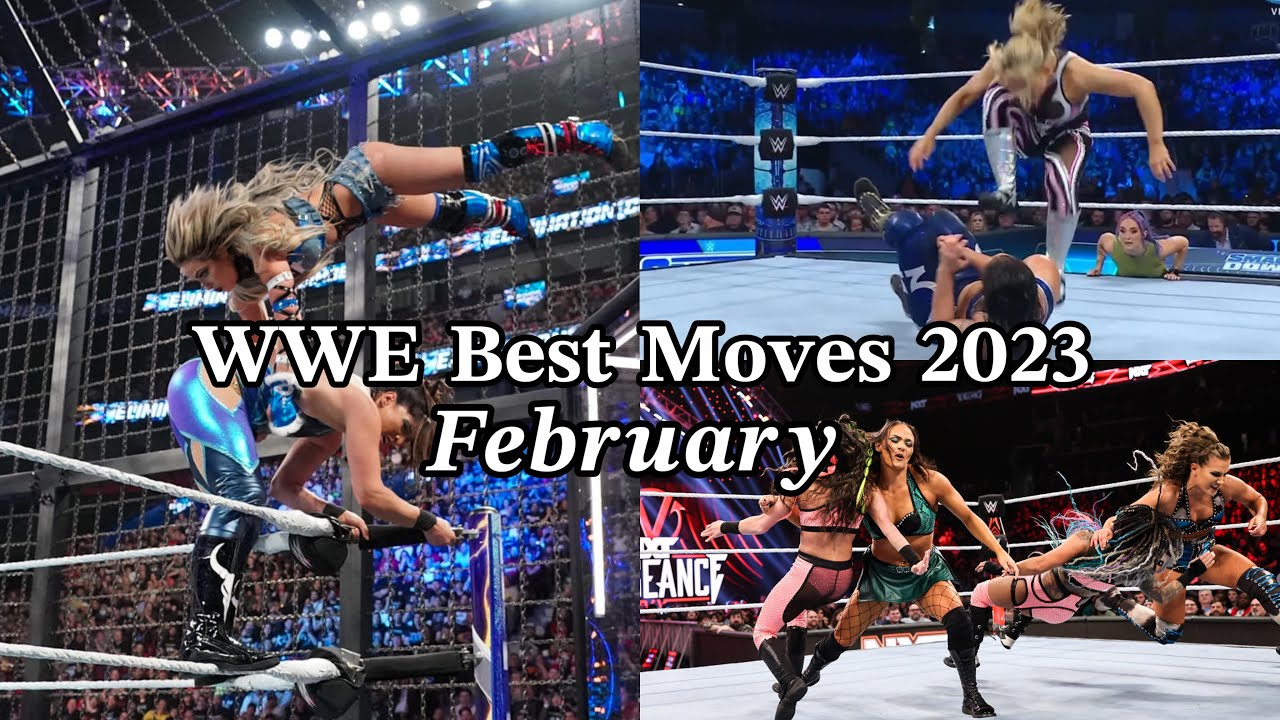 Лучшие приемы WWE за февраль 2023 года