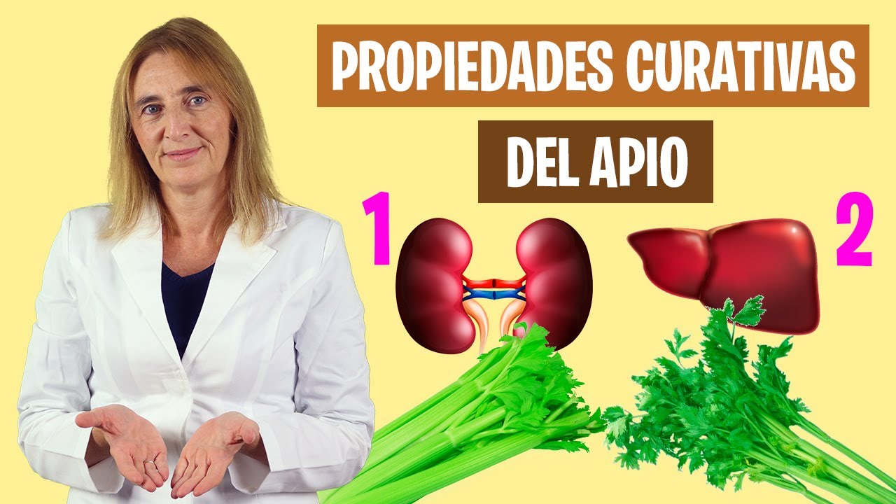 PROPIEDADES CURATIVAS del APIO para la SALUD | Beneficios del apio | Alimentación real saludable