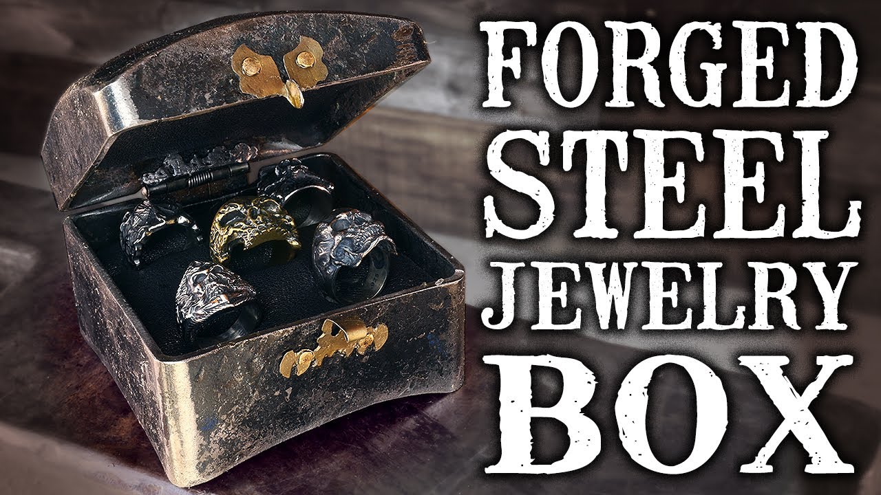 Forged Steel Jewelry Box I Gthic