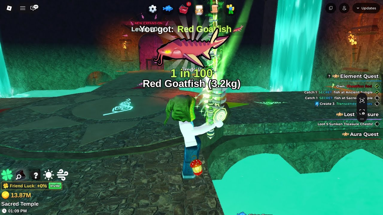 Live! Roblox Fish it Ramadhan 9 March 2026