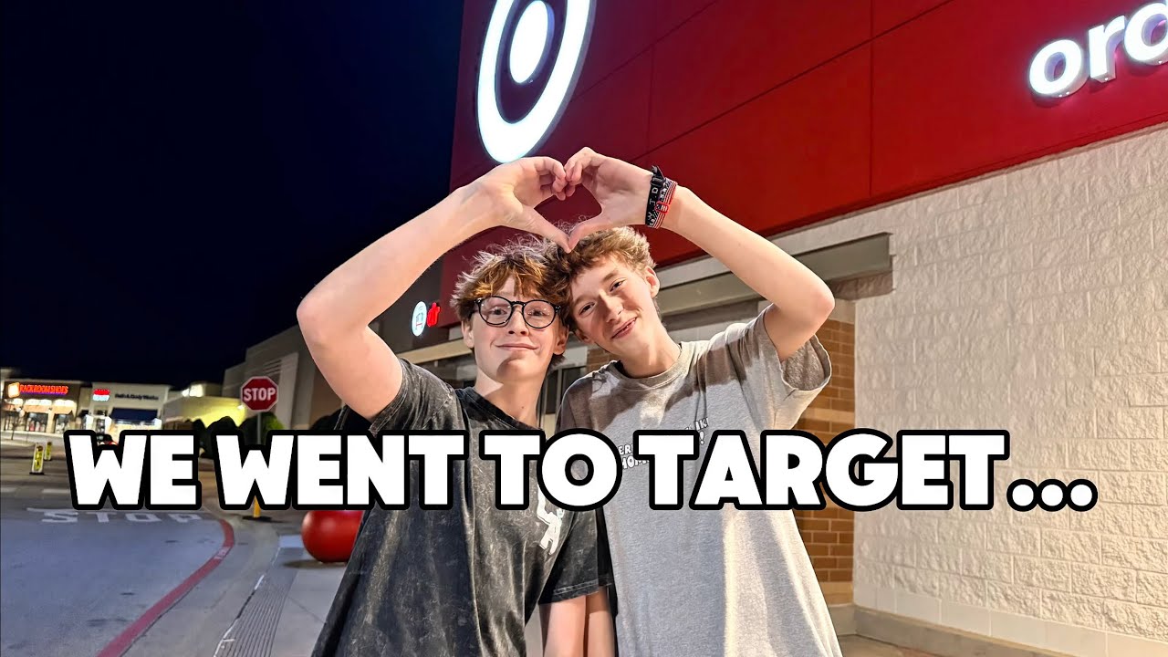 We Got In Trouble At Target…