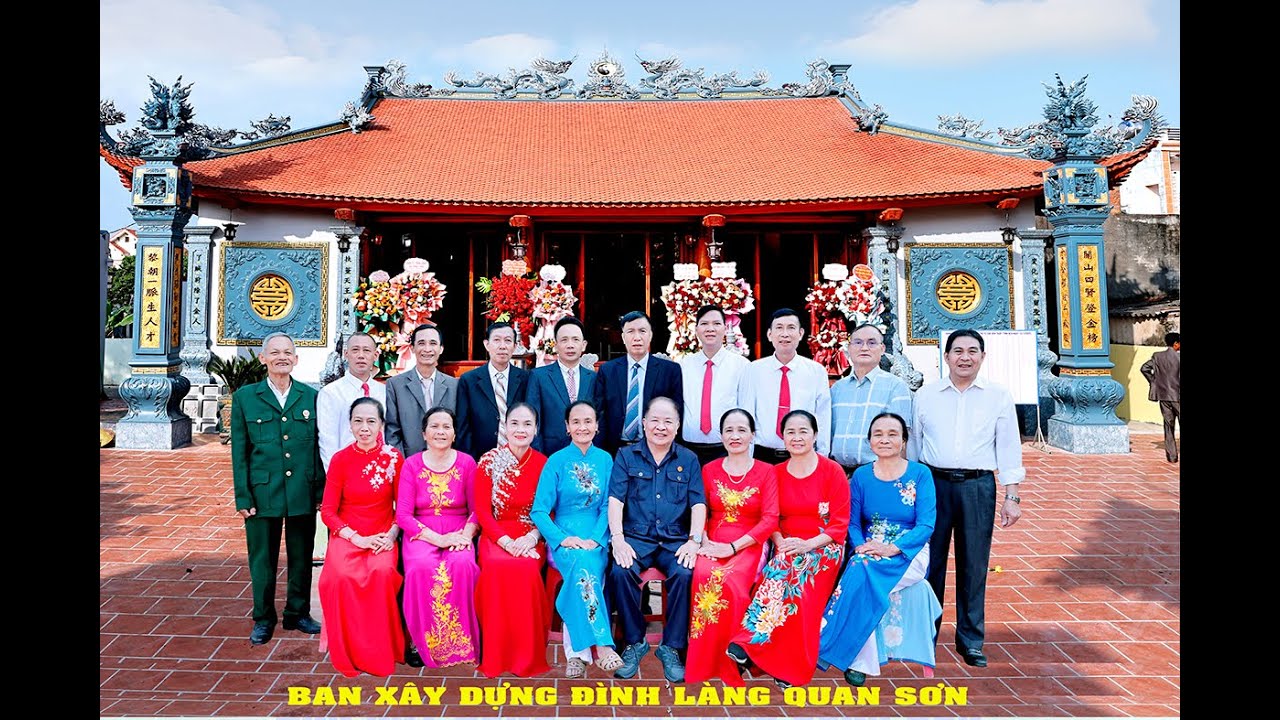 LỄ KHÁNH THÀNH ĐÌNH LÀNG QUAN SƠN