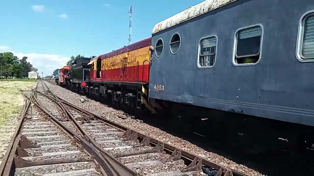 Tren Histórico del F.C.A. entrando a Altamirano , Buenos Aires , Argentina 4/10/2025