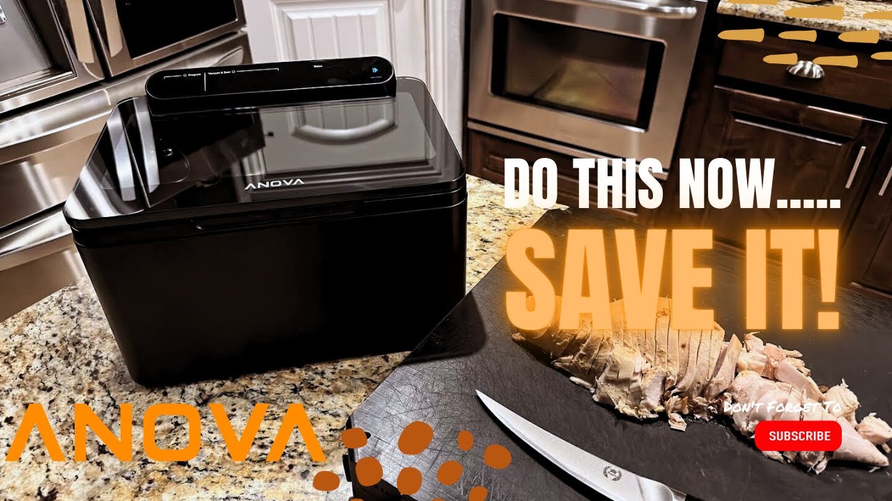 Transform Your Leftovers into Delicious Meals for Months! ANOVA Chamber Vacuum Sealer