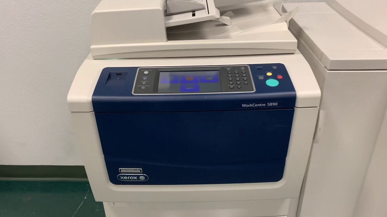 XEROX 5890 - 90 pages per minute black and white up to 12x18 sheet size