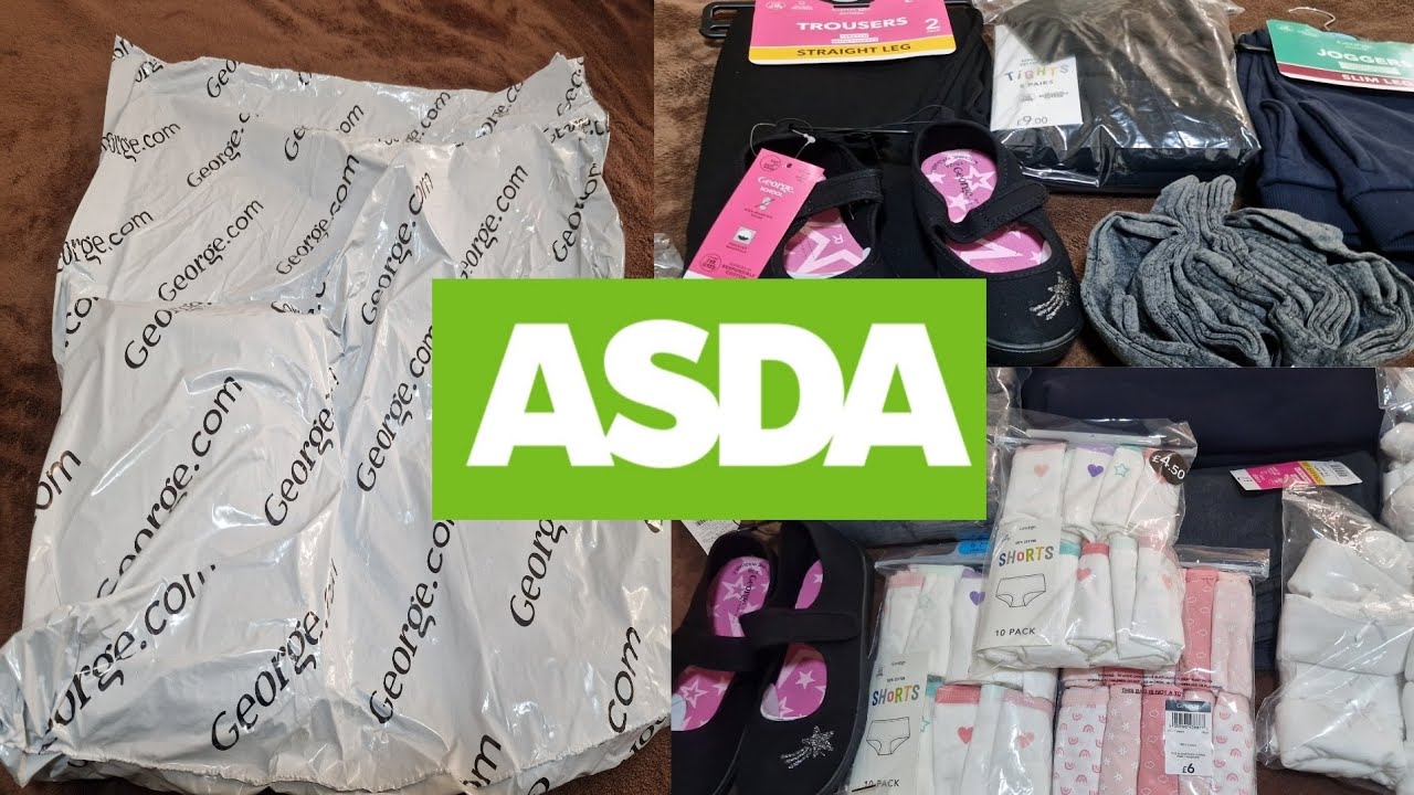 ASDA GEORGE ONLINE SHOPPING HAUL / BACK TO SCHOOL 2022 / ASDA UNIFORM #ukfashion #ASDA #ASDAGEORGE