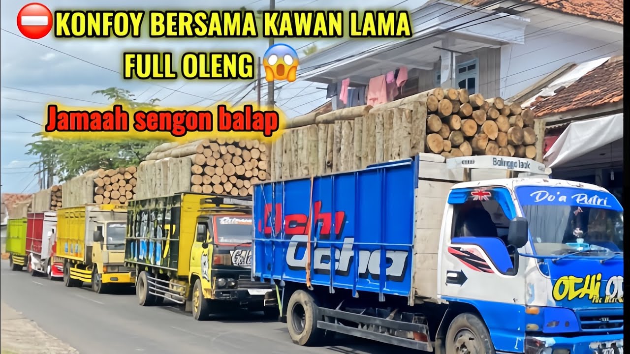 Lama gak konfoy sama kawan lama , pesona jamaah sengon balap  