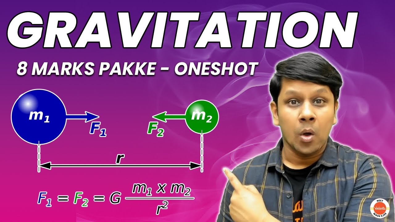 GRAVITATION Class 11 One Shot  - All Concepts, Tricks, and PYQs | NEET 2023 | Class 11 Physics Ch 8