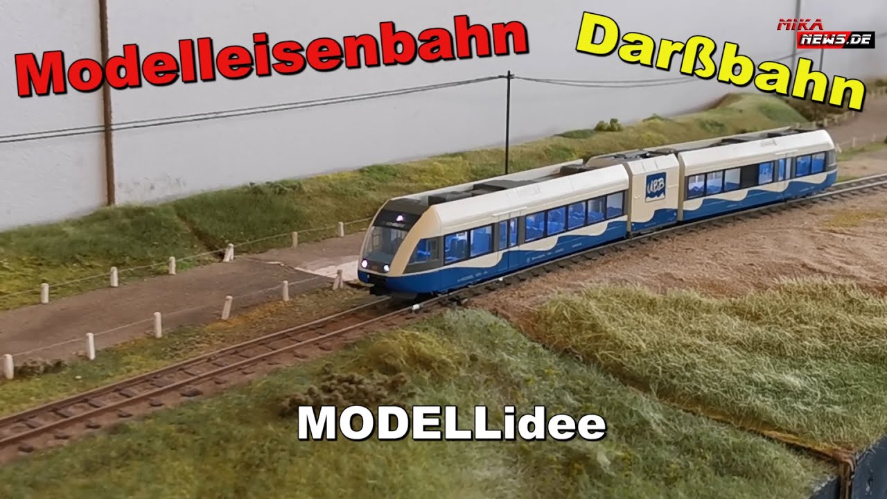 Darßbahn - Station zwischen Prerow und Velgast - Modelleisenbahn   MODELLidee auf der InRositock