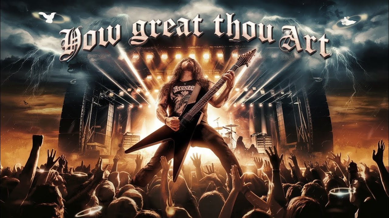How Great Thou Art AI-Powered Christian Metal Hymn!