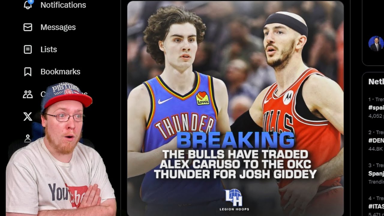 Alex Caruso Traded For Josh Giddey!
