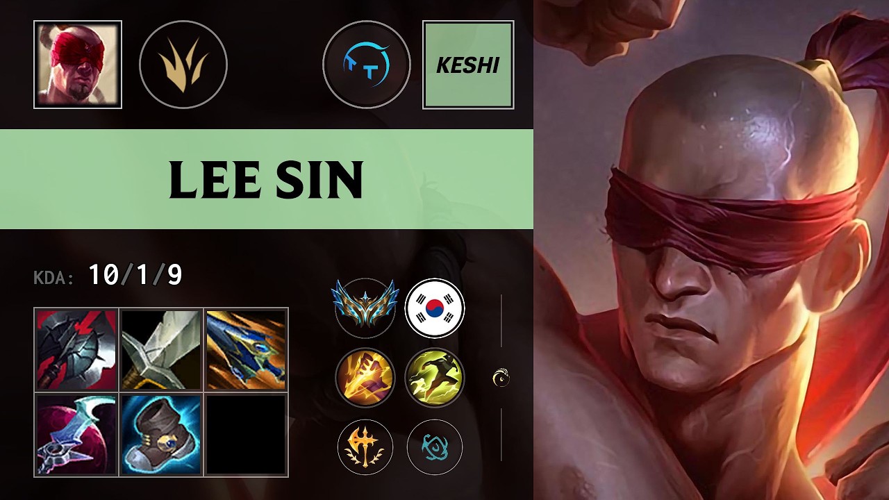 (TT Keshi) Lee Sin Jungle vs Viego - KR Challenger Patch 26.16