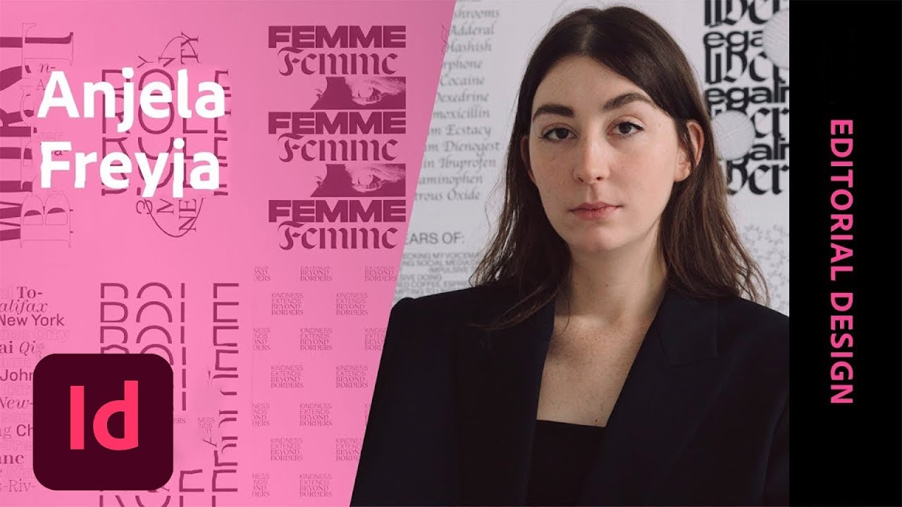 Design a Creative Newspaper with Anjela Freyja - 2 of 2 | Adobe Creative Cloud