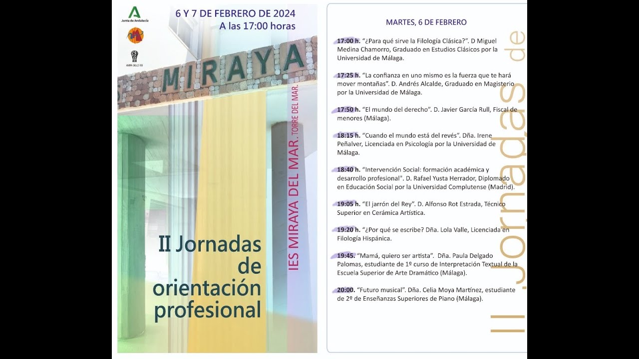 II Jornadas de Orientación IES Miraya del Mar: Día 1
